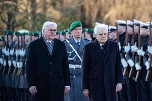 Mattarella visita Berlín
