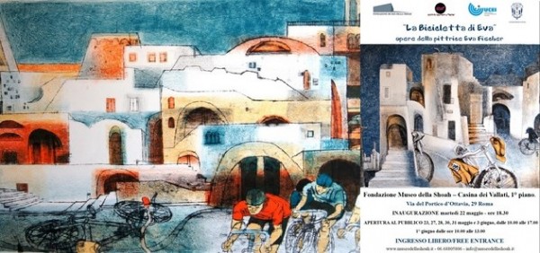 «La bicicletta di Eva», opere della pittrice Eva Fischer  - Roma, dal 22 maggio alla Casina dei Vallati