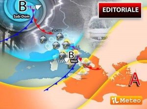 Pioggia da Nord a Sud, maltempo in Italia: colpa del ciclone