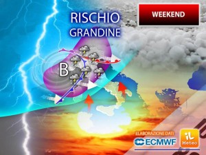 Primo maggio, pioggia e temporali fino al weekend