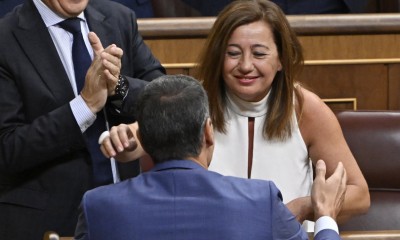 Francina Armengol e Pedro Sanchez