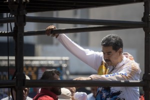  Il presidente venezuelano Nicolas Maduro 