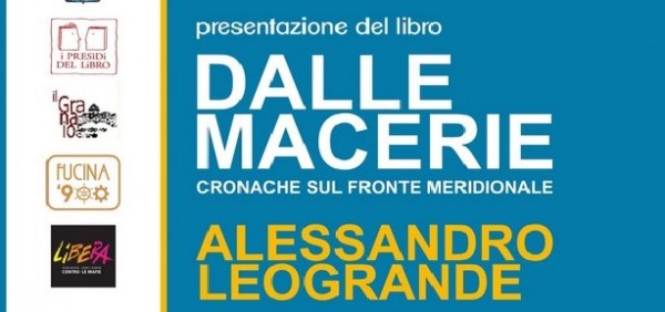 Taranto - Presentazione del libro «Dalle macerie» di Alessandro Leogrande