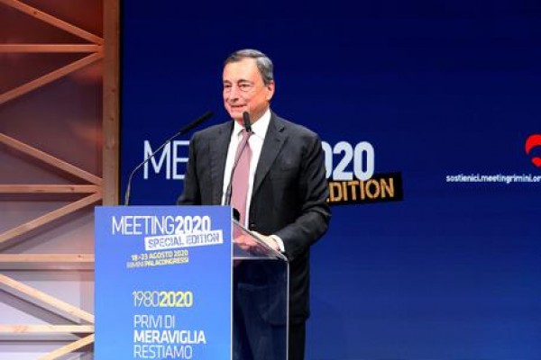 Draghi, privare i giovani del futuro è una grave diseguaglianza