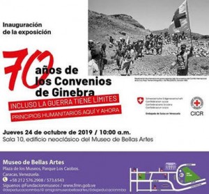Conmemoración de los 70 años de los Convenios de Ginebra en Caracas