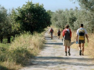 Al via tutti i cammini portano a Roma, tanti camminatori da tutta Italia