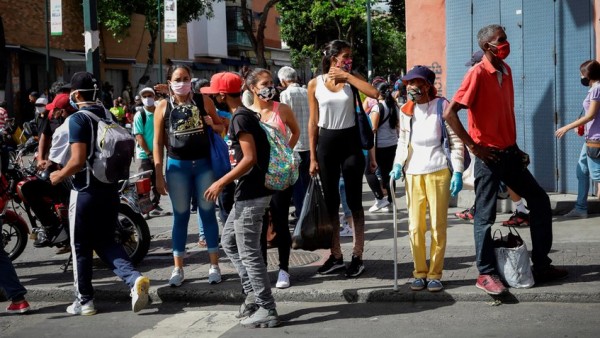 Il Venezuela registra 424 nuovi casi questo sabato e sei morti per Covid-19