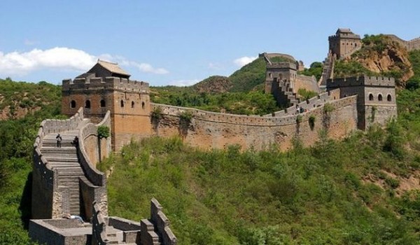La Gran Muralla de China es uno de los lugares más visitados del mundo.