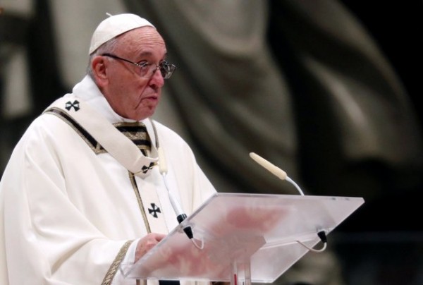 El papa Francisco pidió concordia para Venezuela en su mensaje de Navidad