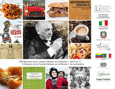 Celebremos la XVII Semana de la Lengua Italiana en el mundo y la II Semana de la Cocina Italiana en el mundo