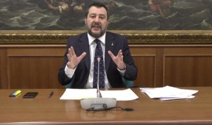 Matteo Salvini: &#039;sospendere il pagamento delle tasse&#039;