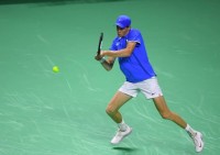 Il tennista italiano Jannik Sinner, numero uno del mondo,