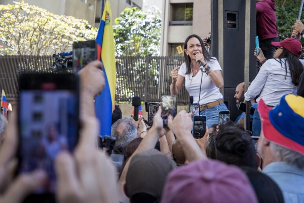 María Corina Machado,  dell&#039;opposizione venezuelana