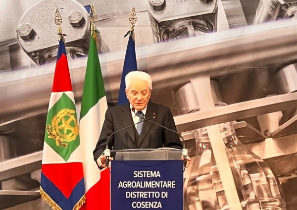 Il presidente Mattarella a Cosenza