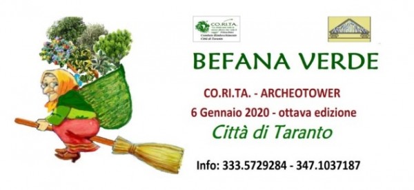Befana Verde a Taranto, piantando alberi