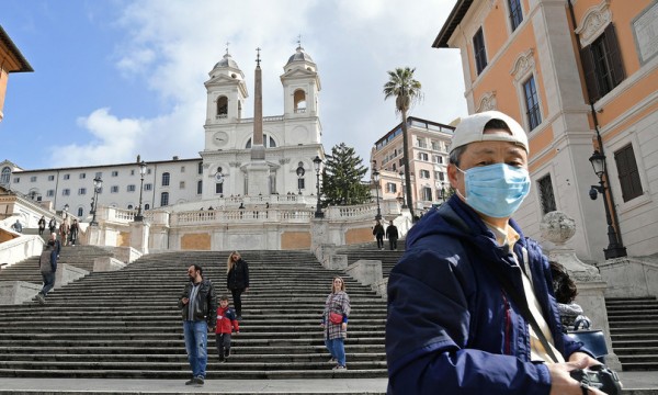 Roma, donna primo caso positivo guarito al suo domicilio