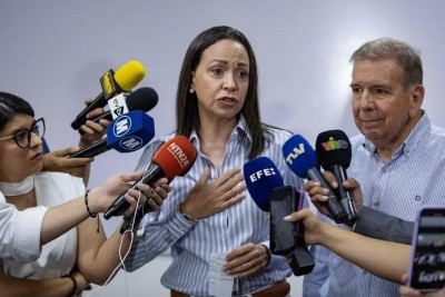 Maria Corina Machado leader dell&#039;opposizione venezuelana
