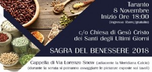 Taranto – Sagra del benessere 2018