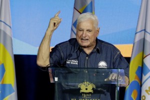 L&#039;ex presidente del Panama, Ricardo Martinelli