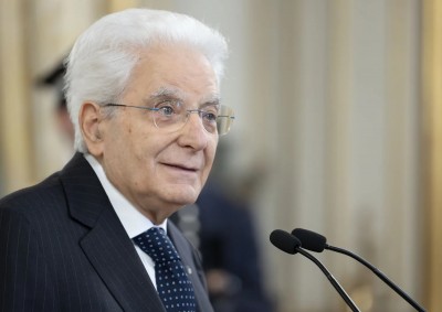 Il presidente della Repubblica Sergio Mattarella