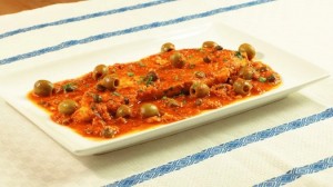 El pez espada alla ghiotta plato tipico de Mesina