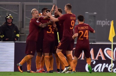 La Roma travolge 4-1 il Palermo e torna seconda