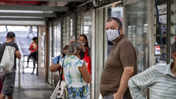 Il Venezuela ha registrato 619 nuovi contagi, tutti a trasmissione comunitaria