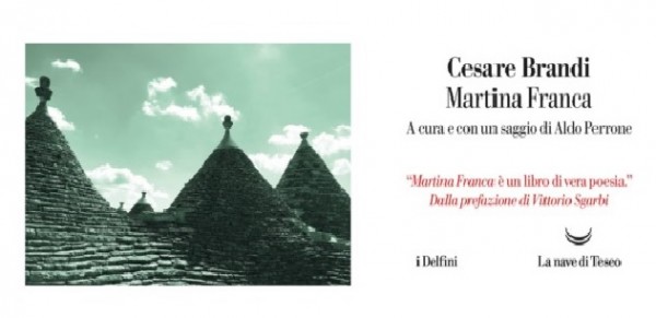 Presentazione del libro  “Martina Franca” di Cesare Brandi prefazione Vittorio Sgarbi