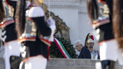 El presidente italiano, Sergio Mattarella
