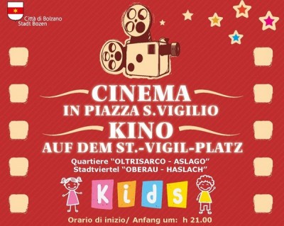 Bolzano - Cinema in Piazza s. Vigilio: domani ci sono le Avventure di Zarafa