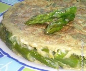 Tortilla de espárragos delicioso!