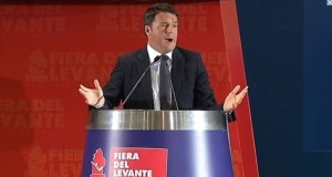Intervento Renzi alla Fiera del Levante e firma del Patto con la Regione Puglia