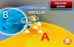 Weekend 19-20 dicembre di pioggia e neve