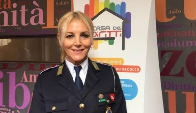 l&#039;attrice-poliziotta Stefania Pecchini