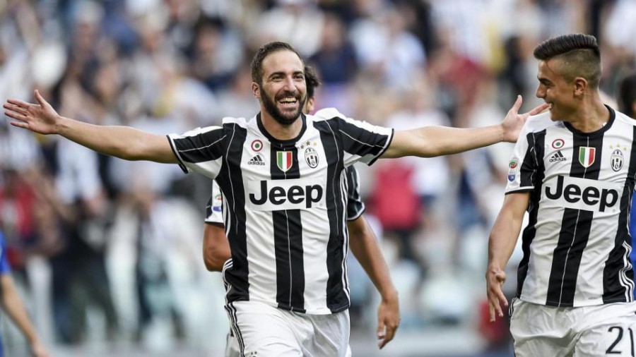 Higuain-show Juventus batte 3-1 Sassuolo