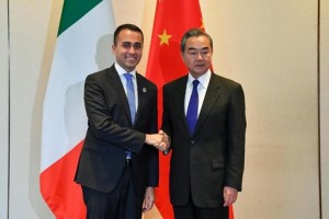 Di Maio con Wang Yi