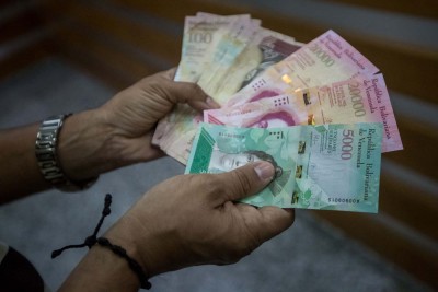 Este lunes entrarán en circulación los nuevos billetes de Bs. 5 mil y Bs. 10 mil