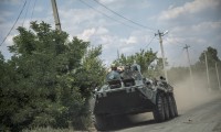 Carro armato ucraino a Siverisk