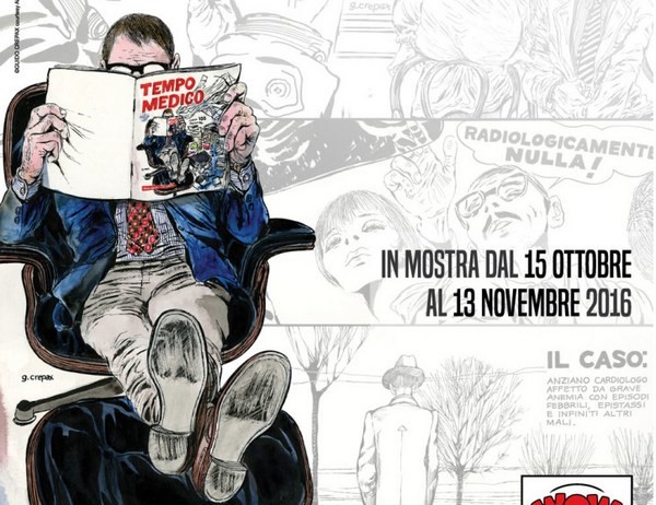 Milano – Mostra di Guido Crepax nelle copertine di Tempo Medico