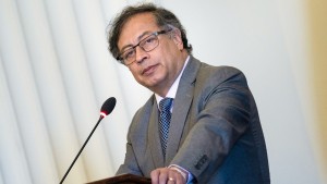 El presidente de Colombia, Gustavo Petro