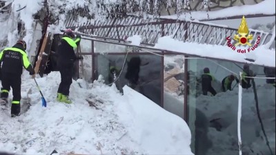 Italy avalanche hotel: Death toll rises as desperate search continues