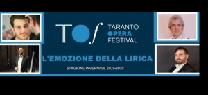 Taranto - Al Fusco gran gala con i Tre Tenori con il Teatro Opera di Roma
