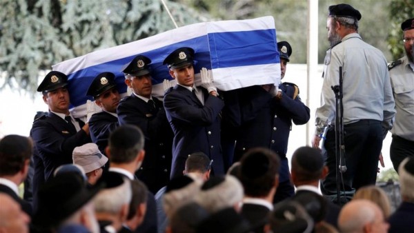Il Presidente Renzi partecipa ai funerali dell’ex Presidente israeliano Shimon Peres