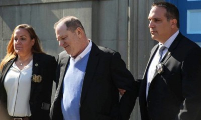 Diez millones de fianza a Weinstein tras entregarse a la policía