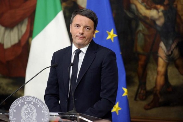 Referendum vittoria del No Conferenza Stampa del presidente del Consiglio Renzi