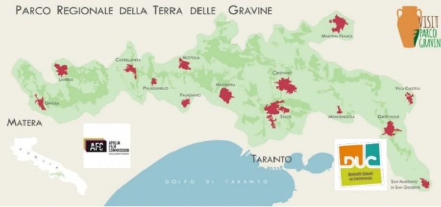 Villa Castelli (Brindisi) – Il Comune aderisce al Parco delle Gravine e Apulia Film Commission