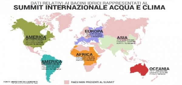 Da Roma a Putignano l’acqua è impegno per tutti a partire dai negoziati su clima