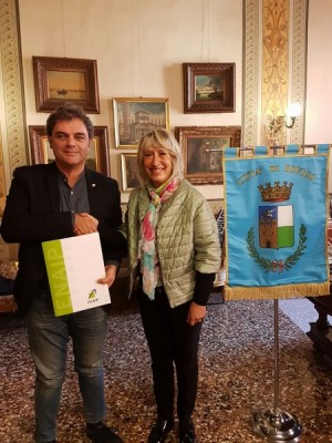 Rovigo - Il sindaco Bergamin ha incontrato Cinzia Girotto direttore generale di Enaip Veneto sulla formazione al lavoro