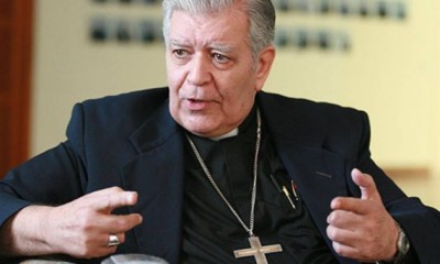 El Arzobispo de Caracas, cardenal Jorge Urosa Savino