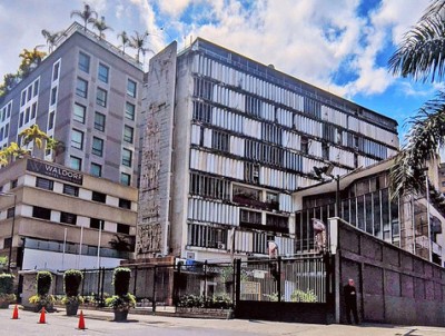 El nuevo edificio que albergará a la institución italiana en Caracas.